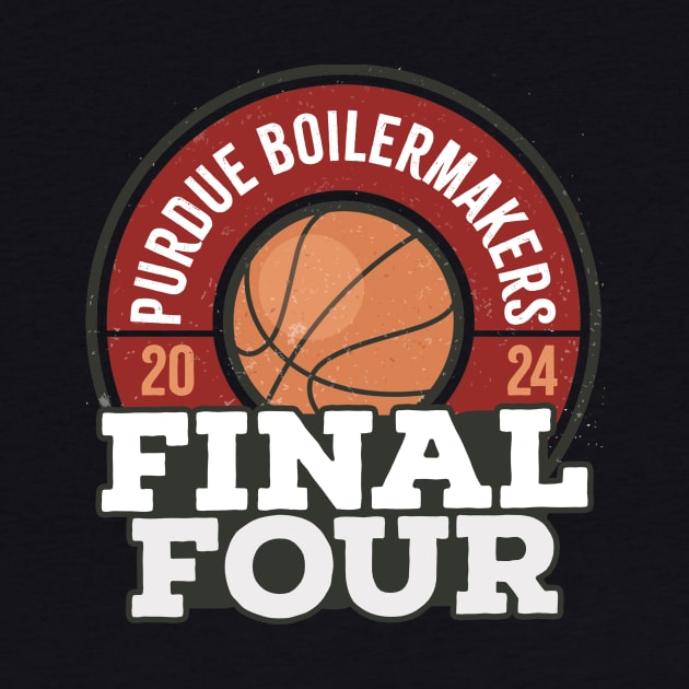 Purdue Boilermakers Final Four 2024 Red by mnd_Ξkh0s